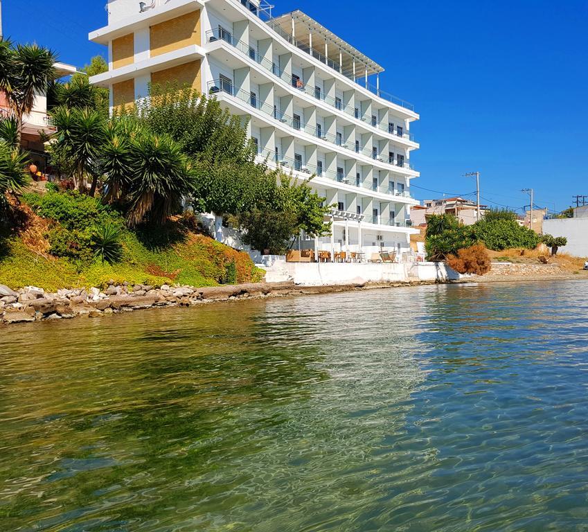 Porto Evia Boutique Hotel อมารินโธส ภายนอก รูปภาพ